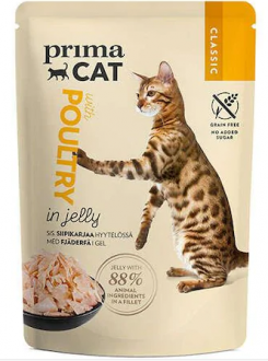 Prima Cat Kümes Hayvanlı Jelly Tahılsız 85 gr Kedi Maması kullananlar yorumlar